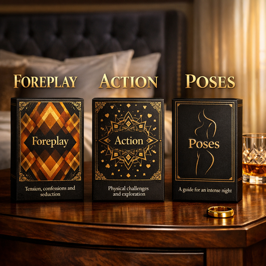 3-in-1 for Couples — Foreplay Cards | Action Cards | Poses